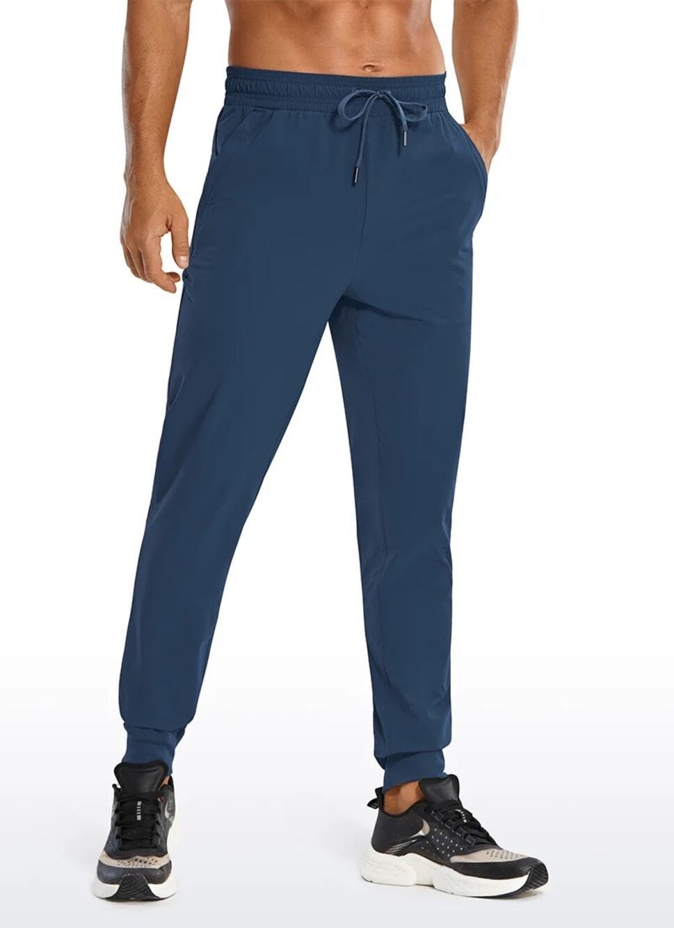Crz Yoga Lightweight Joggers Zip Pockets 29''